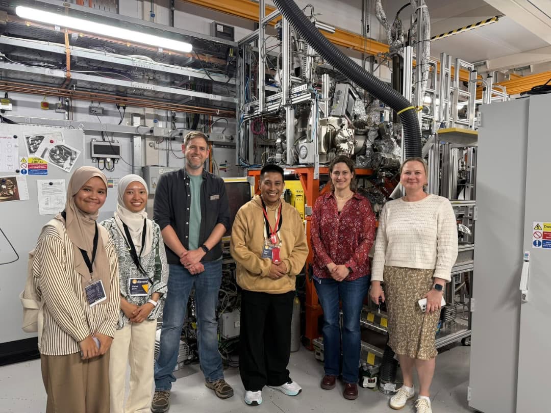 UiTMCPP research visit to Diamond Light Source, UK, 4 June 2026 (photo 1 of 4)