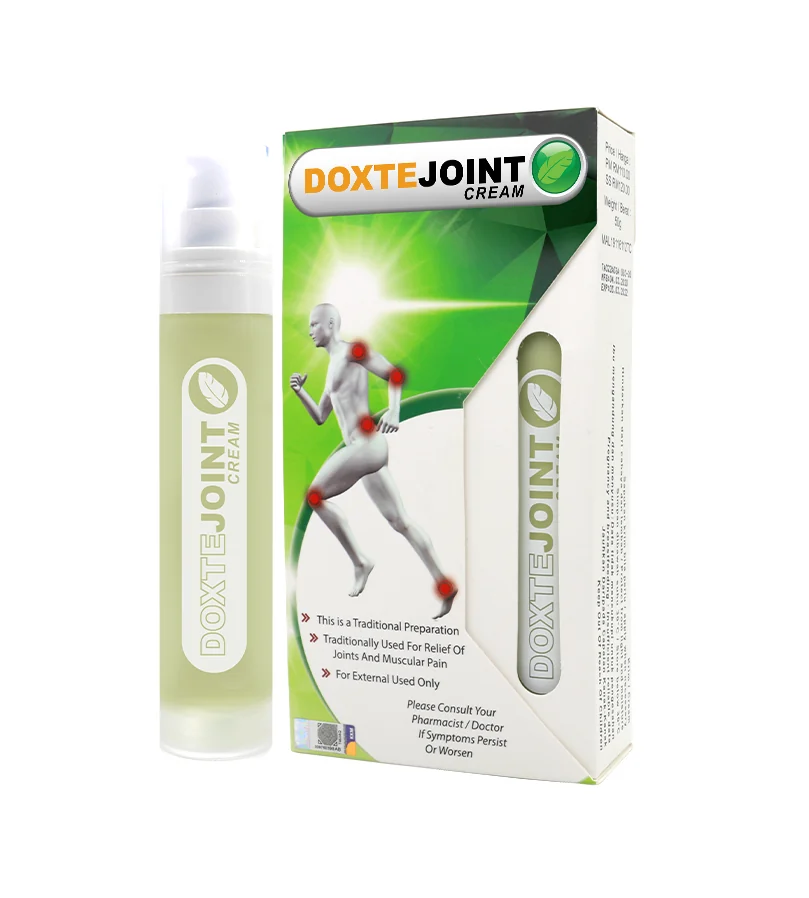 Doxtejoint Cream cream bottle and box (EMZI)