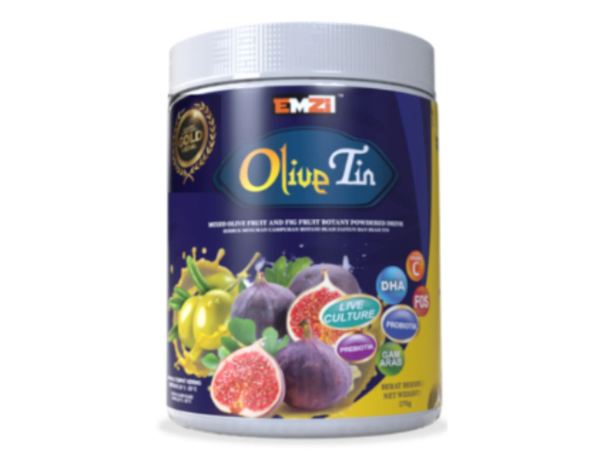 Olive Tin jar (EMZI)